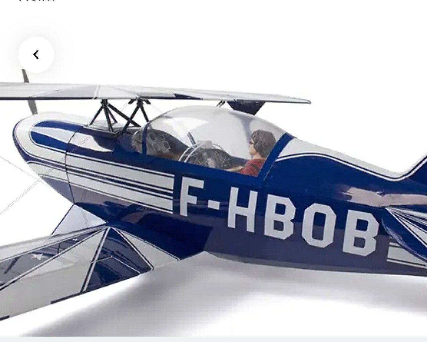 Kingcraft Pitts Special S-2B 1200 mm (ARF), Hobby en Vrije tijd, Ophalen, Nieuw, Elektro