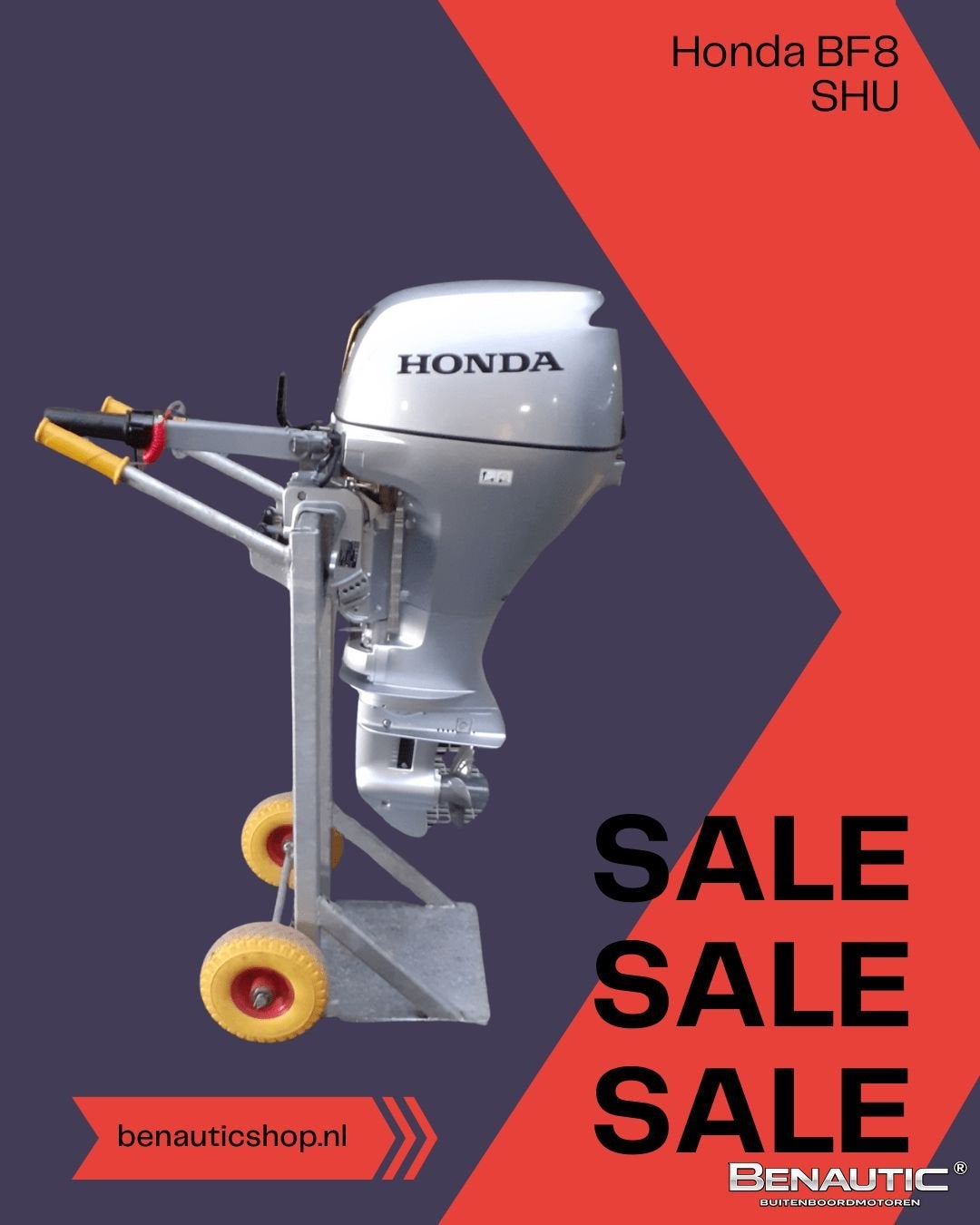 Direct leverbaar! Nieuwe Honda 8pk kortstaart BF8 SHU, Sports nautiques & Bateaux, Moteurs Hors-bord & In-bord, -, Neuf, -, -