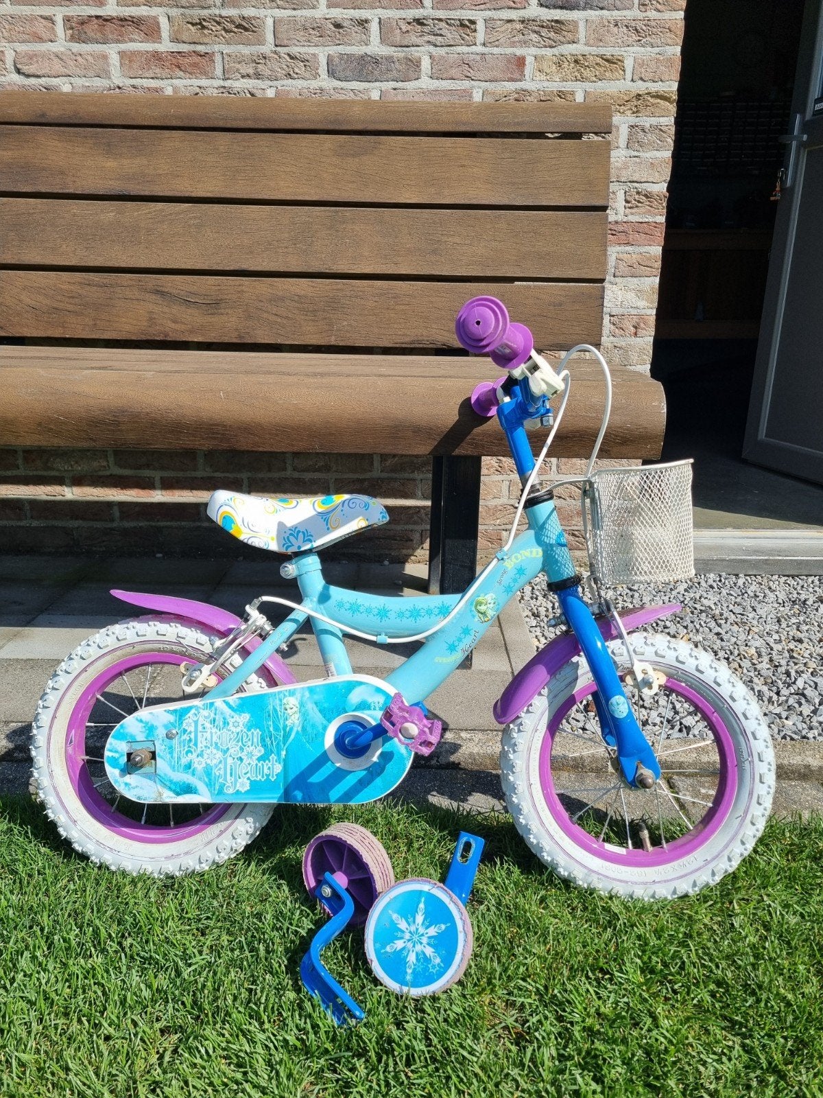 kinderfiets 12 inch, Fietsen en Brommers, Fietsen | Kinderfietsjes, Ophalen, Zijwieltjes