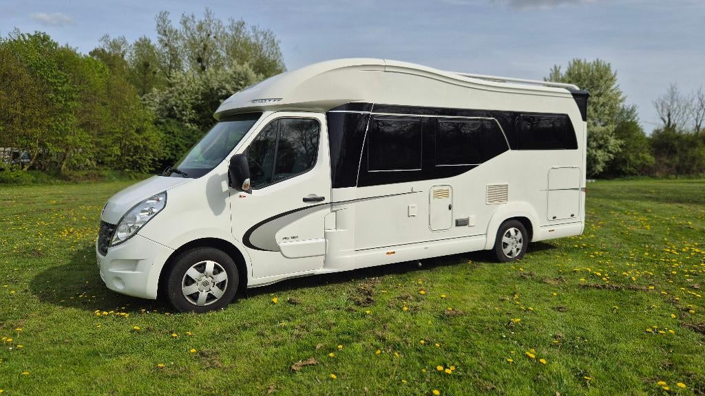 Mooie Hobby Premium 65HGE Mobilhome, Caravans en Kamperen, Mobilhomes, Standaard zit, Ringverwarming, Koelkast, Hobby