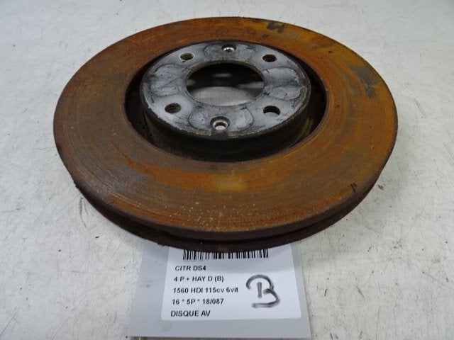 FREIN DISQUE AVANT Citroën DS4 (NX) (01-2011/07-2015), Citroën, Mevr. I. Hauben, Utilisé, Rue de l'Espoir 34 34
4030  GRIVEGNÉE, BE