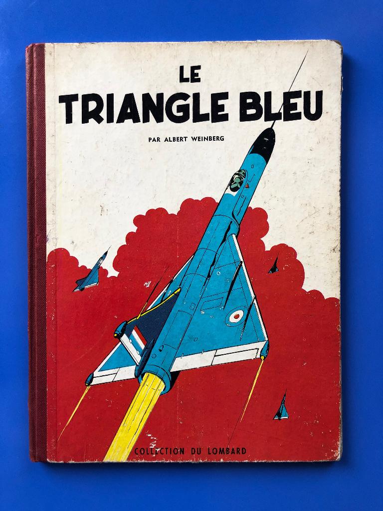 EO 1957 - Dan Cooper 1 Le triangle bleu - Ed. du Lombard, Livres, BD, Utilisé, Une BD, Enlèvement