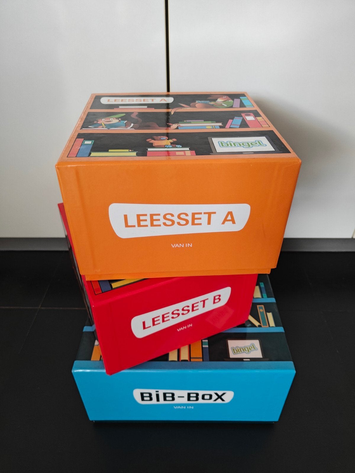 AVI leesboekjes Bingel - Leesset A B + Bib-box, Ophalen of Verzenden, Nieuw