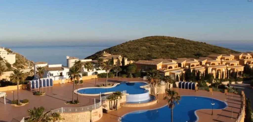 Overwinteren in Spanje. Costa Blanca Moraira, Wasmachine, 2 slaapkamers, Costa Blanca, Appartement