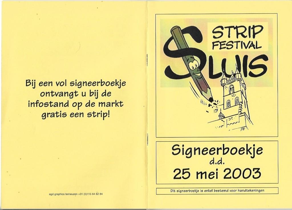 Signeerboekje Sluis met diverse handtekeningen - gesigneerd, Ophalen of Verzenden, Nieuw