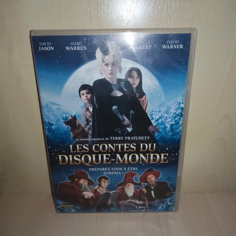 Les Contes du Disque-Monde double DVD Terry Pratchett - rare, Envoi, Coffret