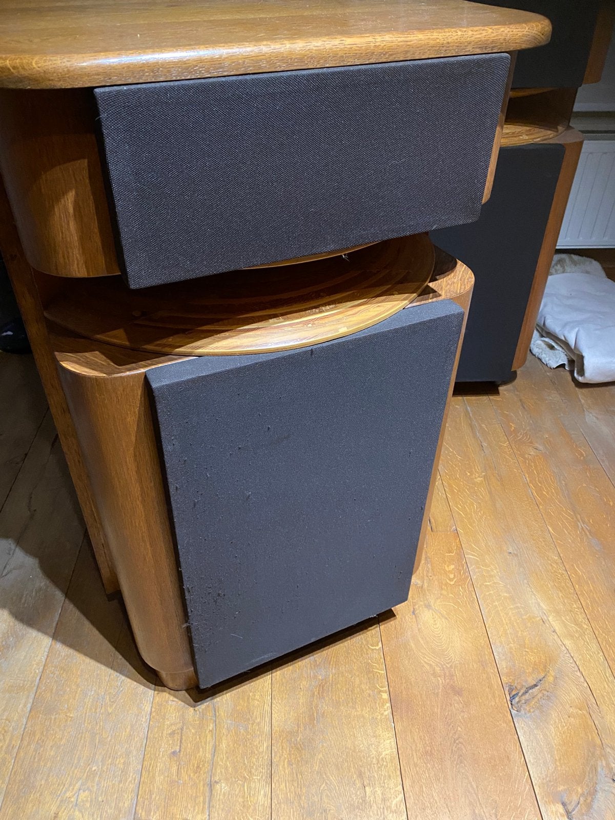 Jbl l300 (equivalent), Ophalen, Stereo speakers, Zo goed als nieuw, Geschikt voor surround/home cinema