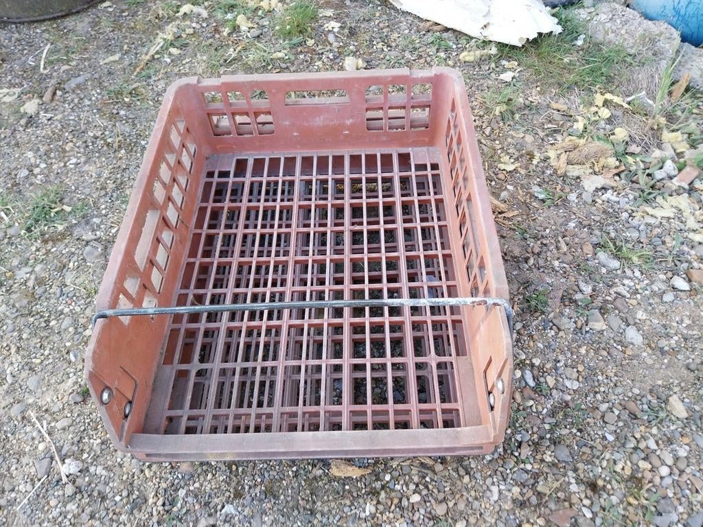 3 stapel kratten, Ophalen