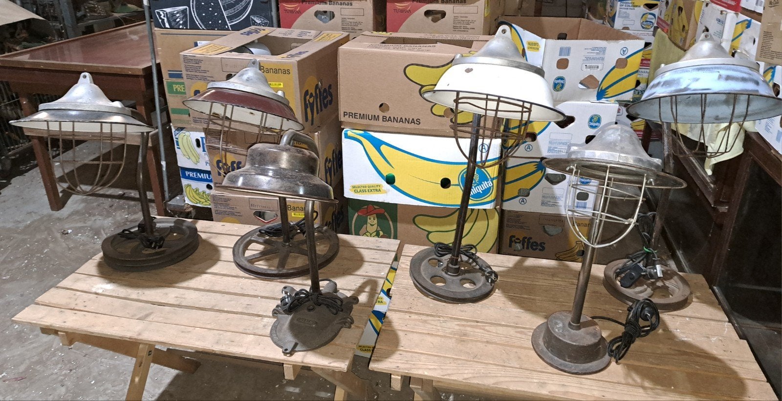 lamp lampen vintage staande lampen decoratie, Antiek en Kunst, Ophalen of Verzenden
