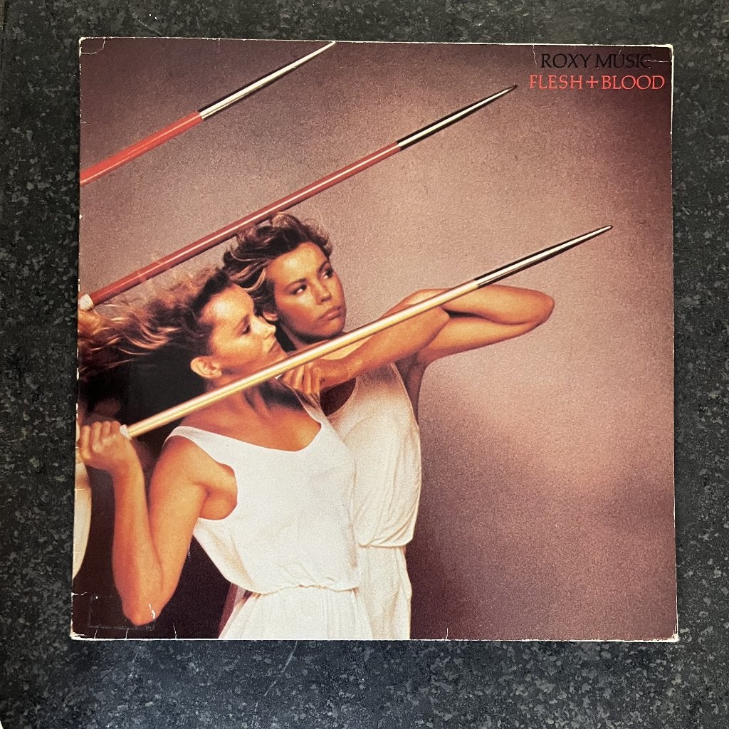 LP - ROXY MUSIC - FLESH+BLOOD, LP, Gebruikt, Pop, Ophalen of Verzenden