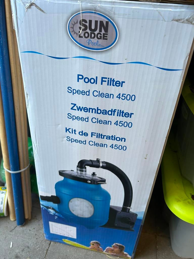 Folter speed clean 4500, Tuin en Terras, Zwembad-toebehoren, Nieuw, Filter, Ophalen of Verzenden
