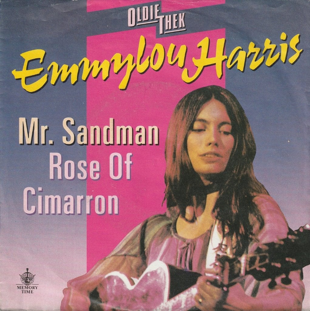Emmylou Harris - Mr. Sandman / Rose of...., Gebruikt, Fotohoes, 7 inch, Ophalen of Verzenden