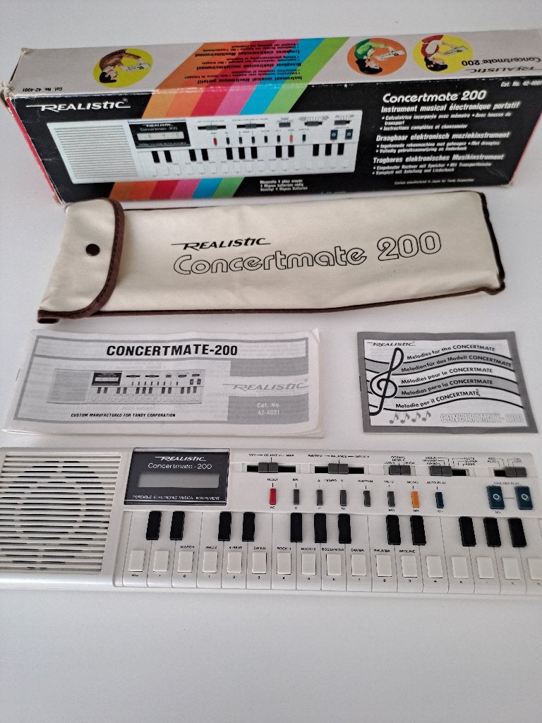 Realistic Concertmate 200 / Casio VL-1, Muziek en Instrumenten, Ophalen, Gebruikt, Overige merken