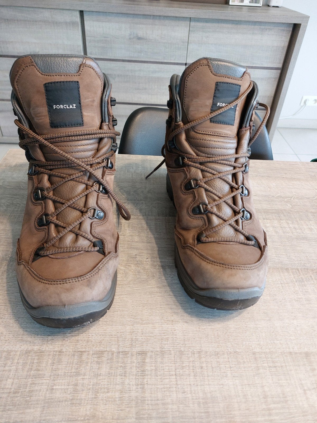 Forclaz MT500 Leather wandelschoenen – maat 44, Sport en Fitness, Bergsport en Wandelen, Ophalen, Gebruikt, Schoenen