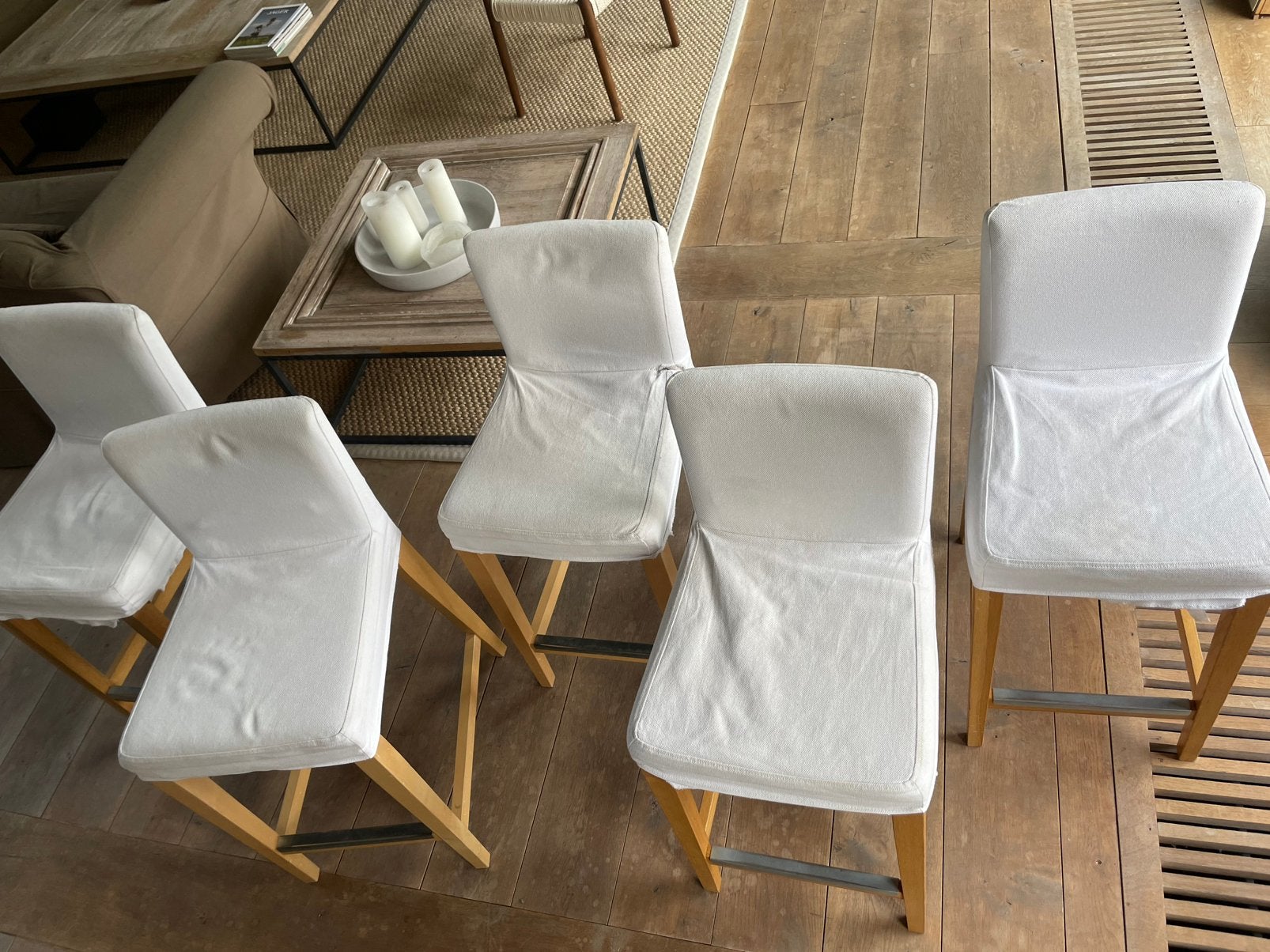 Barstoelen 5 stuks, Ophalen, Zo goed als nieuw