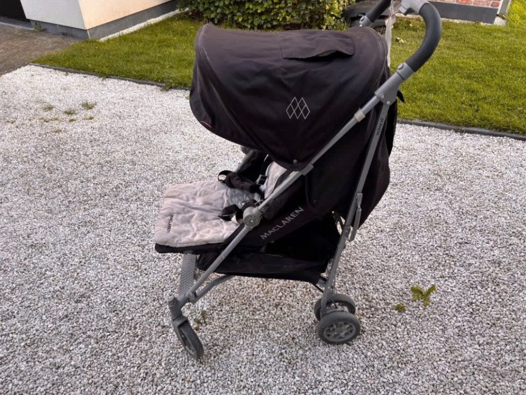 Plooibuggy Maclaren techno XLR, Enlèvement, Utilisé, Maclaren, Protection de pluie