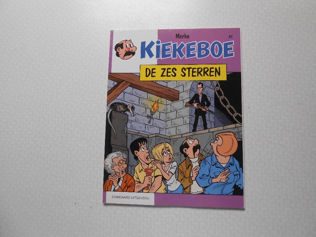 kiekeboe 61 De zes sterren 1994 1 ste druk., Livres, BD, Neuf, Une BD, Enlèvement ou Envoi