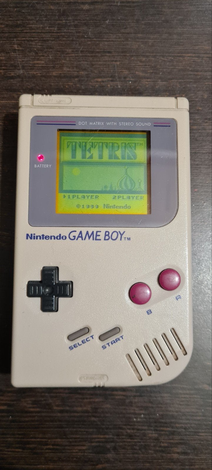 Gameboy classic met tetris, Ophalen