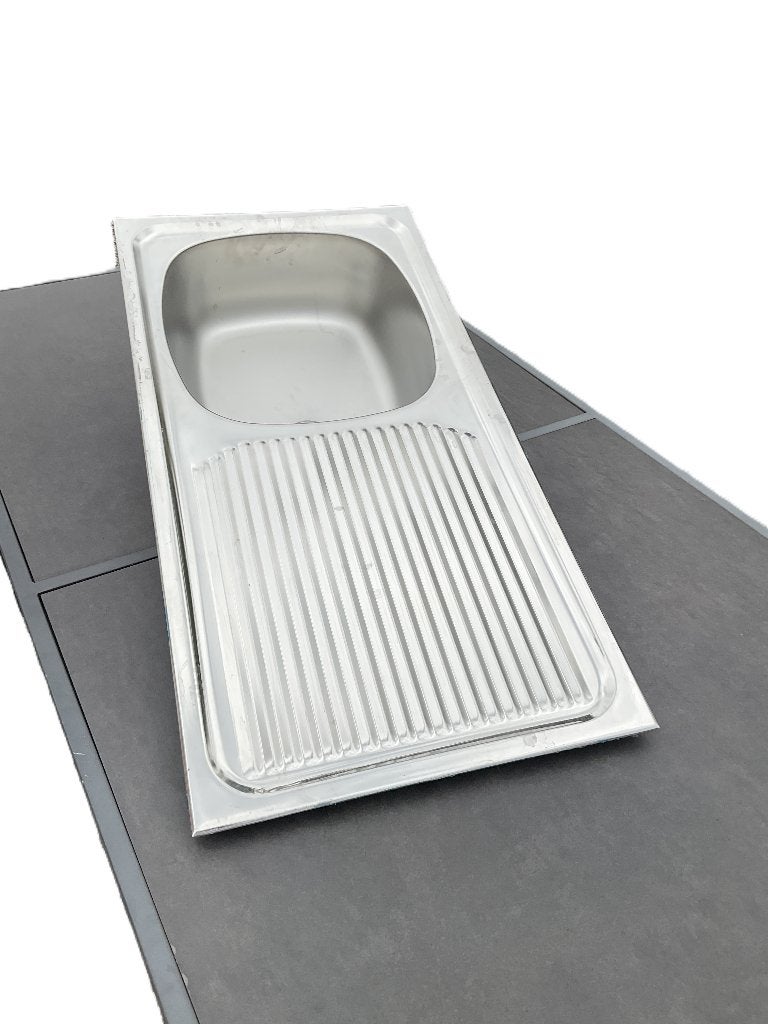 évier en inox neuf, Enlèvement, Neuf, Inox, Autres types