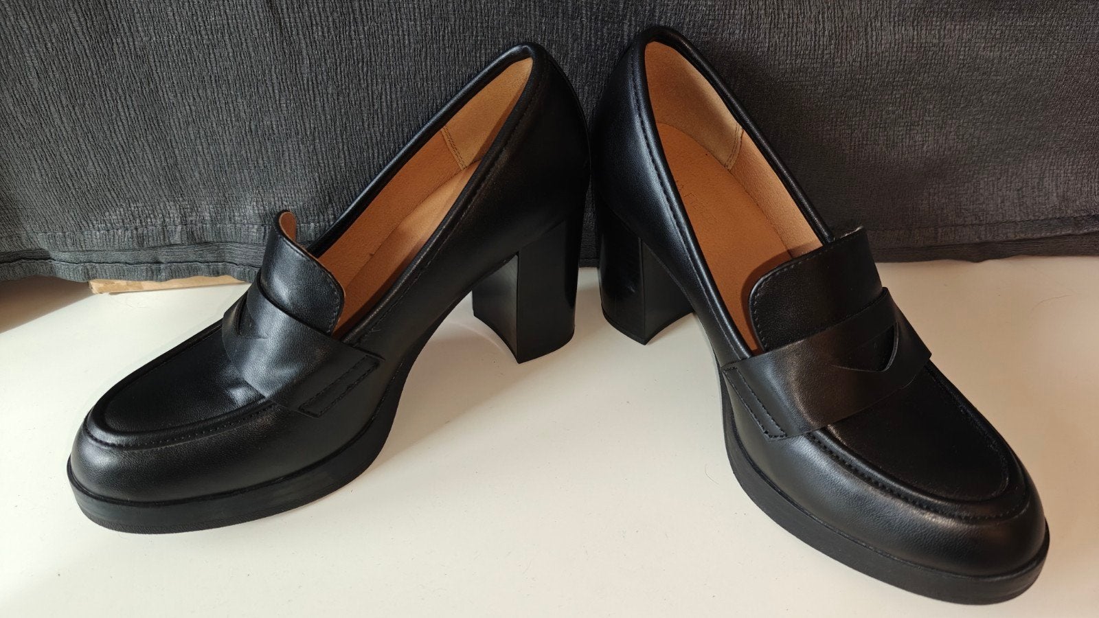 Zwarte leren pumps Anna Field, Neuf, Anna Field, Escarpins, Enlèvement