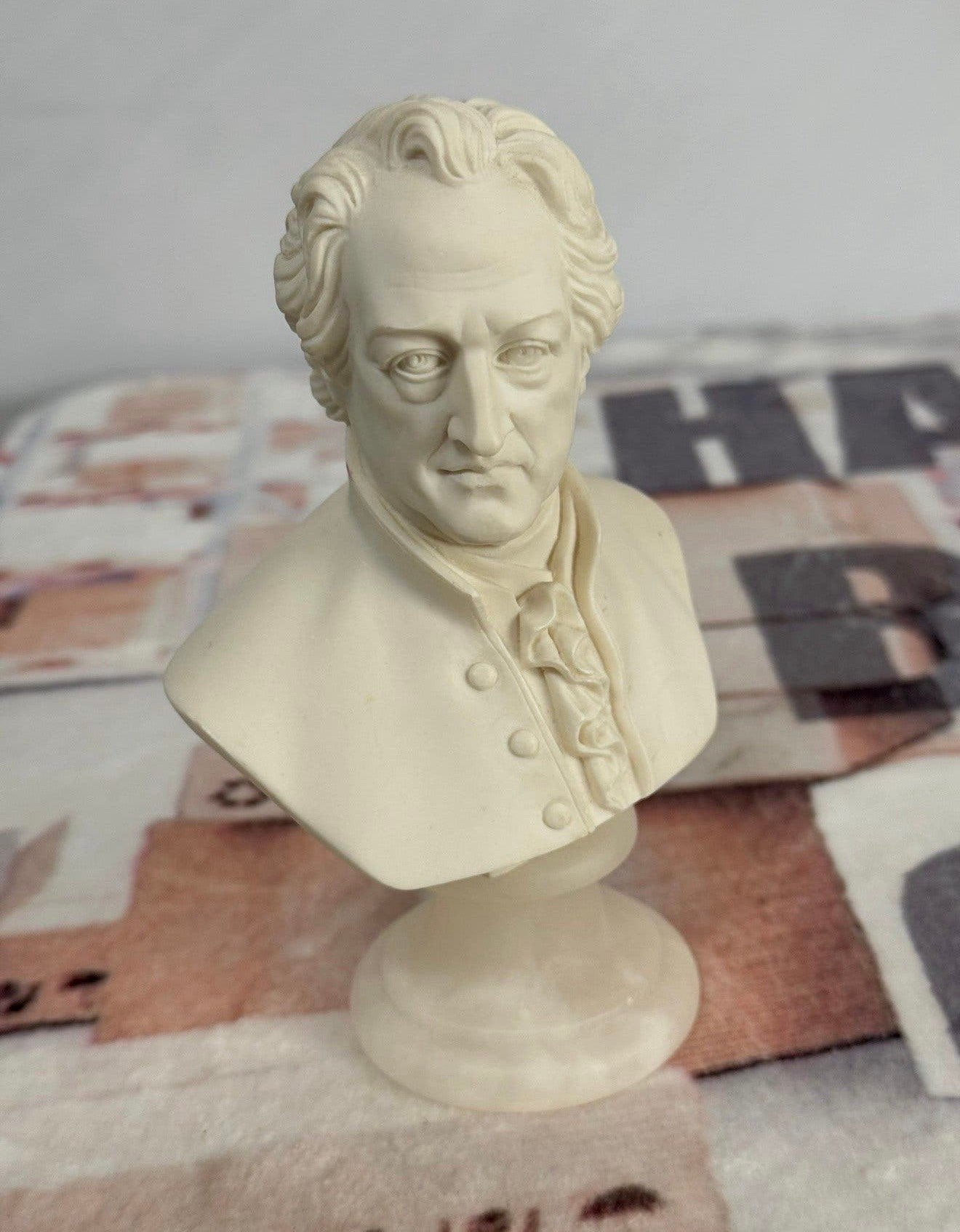 Buste de Johann Wolfgang von Goethe A. Giannelli Buste 1969, Enlèvement ou Envoi, Buste