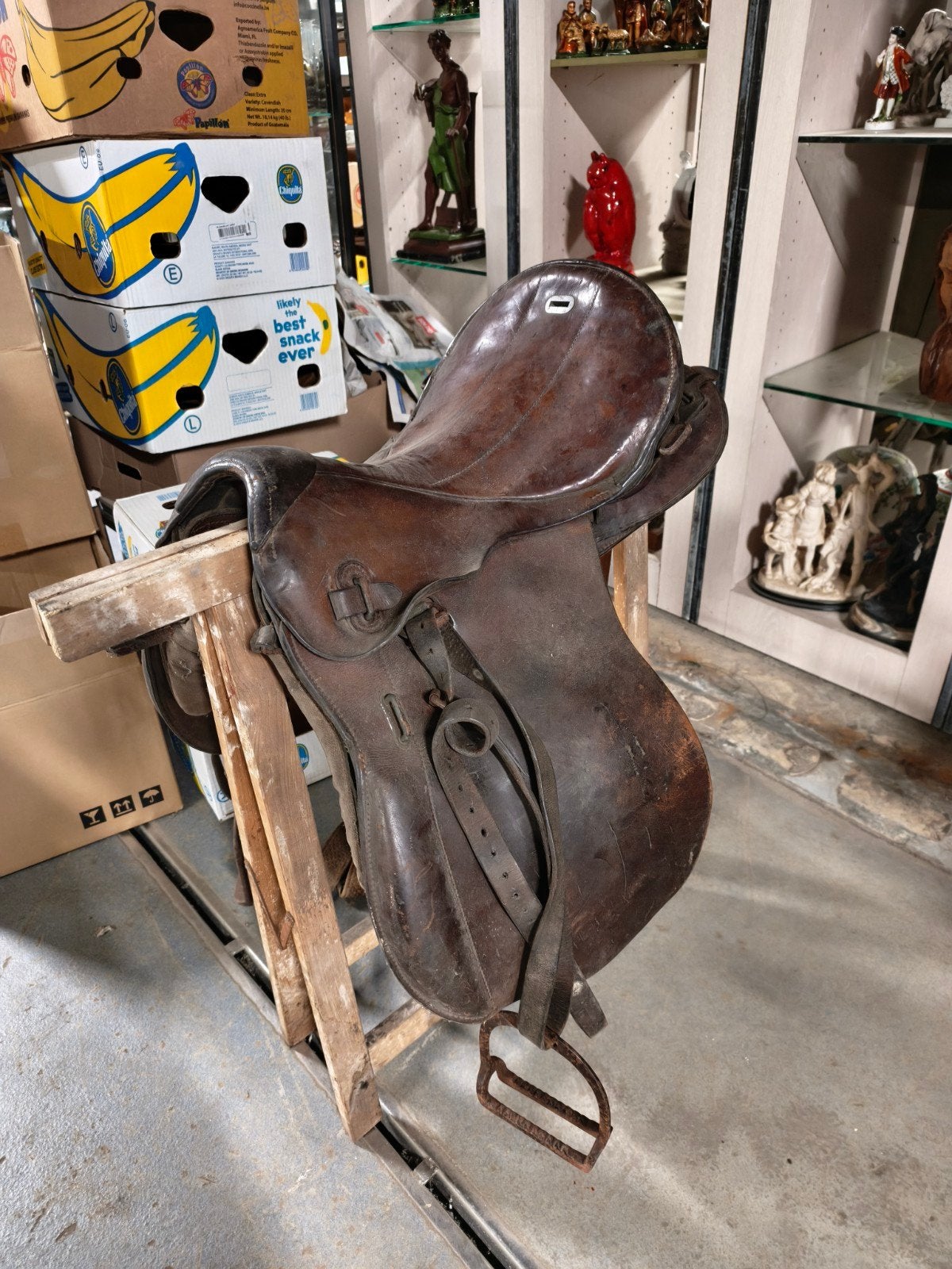 lederen paarden zadel, Dieren en Toebehoren, Paarden en Pony's | Zadels, Ophalen, ., ., .