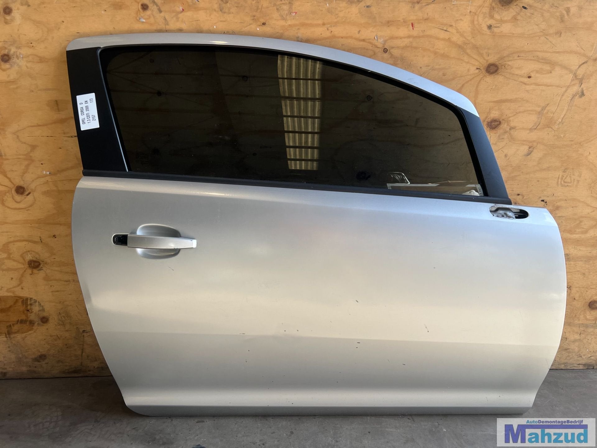 OPEL CORSA D Grijs zilver Z157 Rechter deur portier 3deurs, Gebruikt, Deur, Opel Automobile GmbH, Kontakt@opel-infoservice.de
