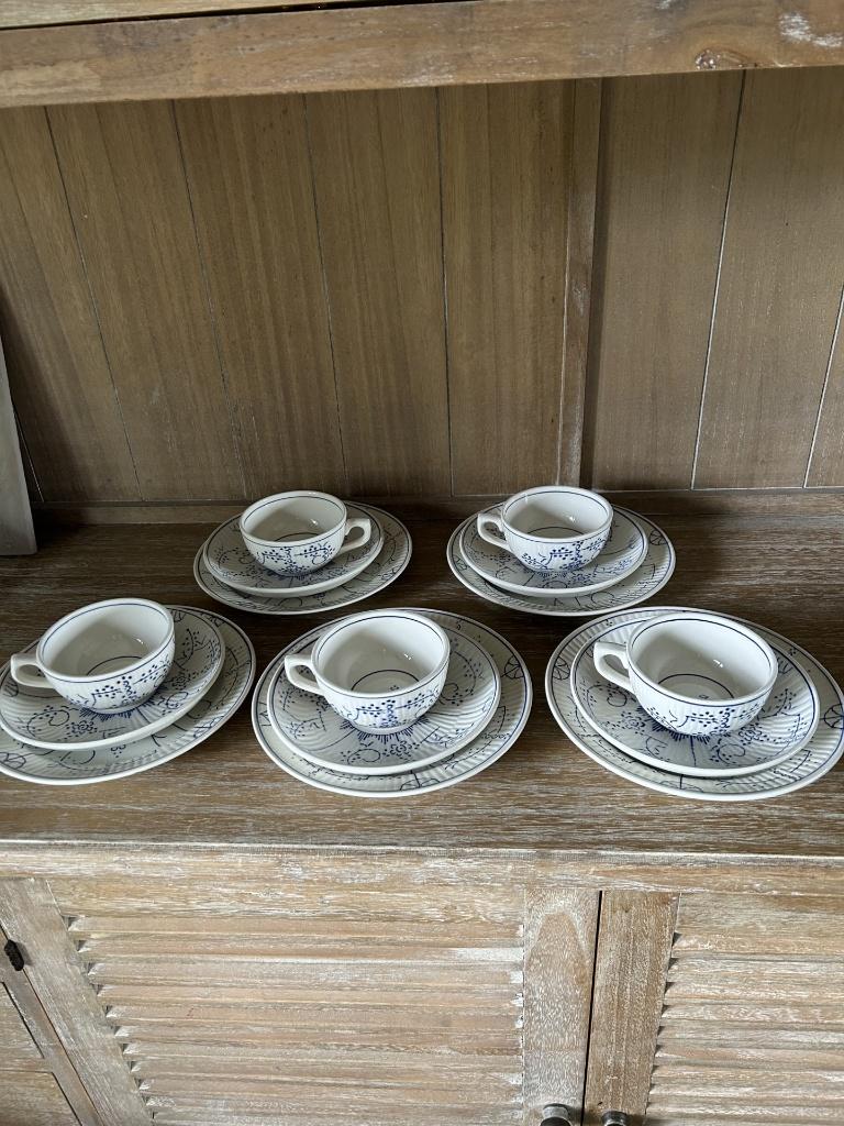 Tasses à cafés moyennes - Boch Copenhage, Antiquités & Art, Enlèvement ou Envoi