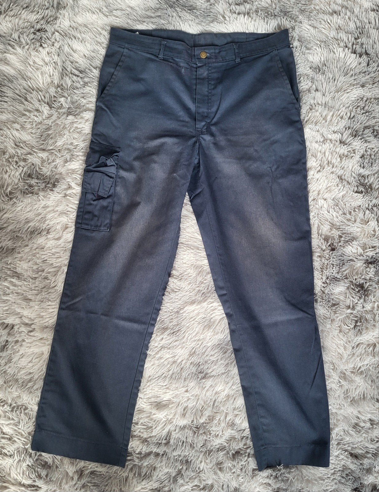 Pantalon Cargo de Travail Toledo – Bleu Marine – Taille L, Enlèvement ou Envoi, Taille 52/54 (L), Porté, Bleu