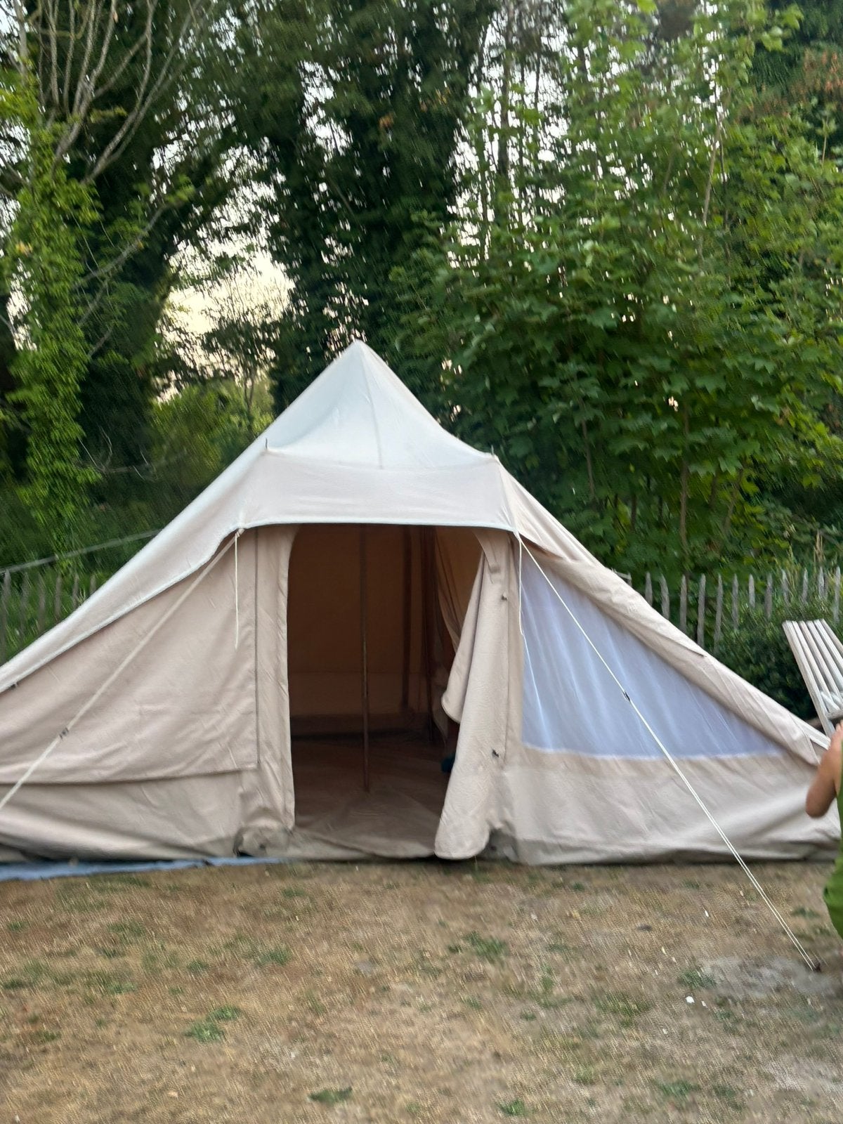 Prachtige Bell Tent / Sahara Tent / glamping/ canvas tent, Caravans en Kamperen, Tenten, Ophalen, Zo goed als nieuw