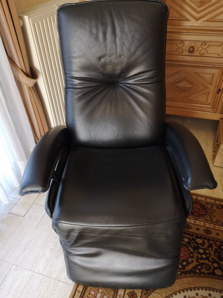 Lederen relakszetel (JORI Yoga), Huis en Inrichting, Ophalen, Gebruikt, 75 tot 100 cm, 75 tot 100 cm