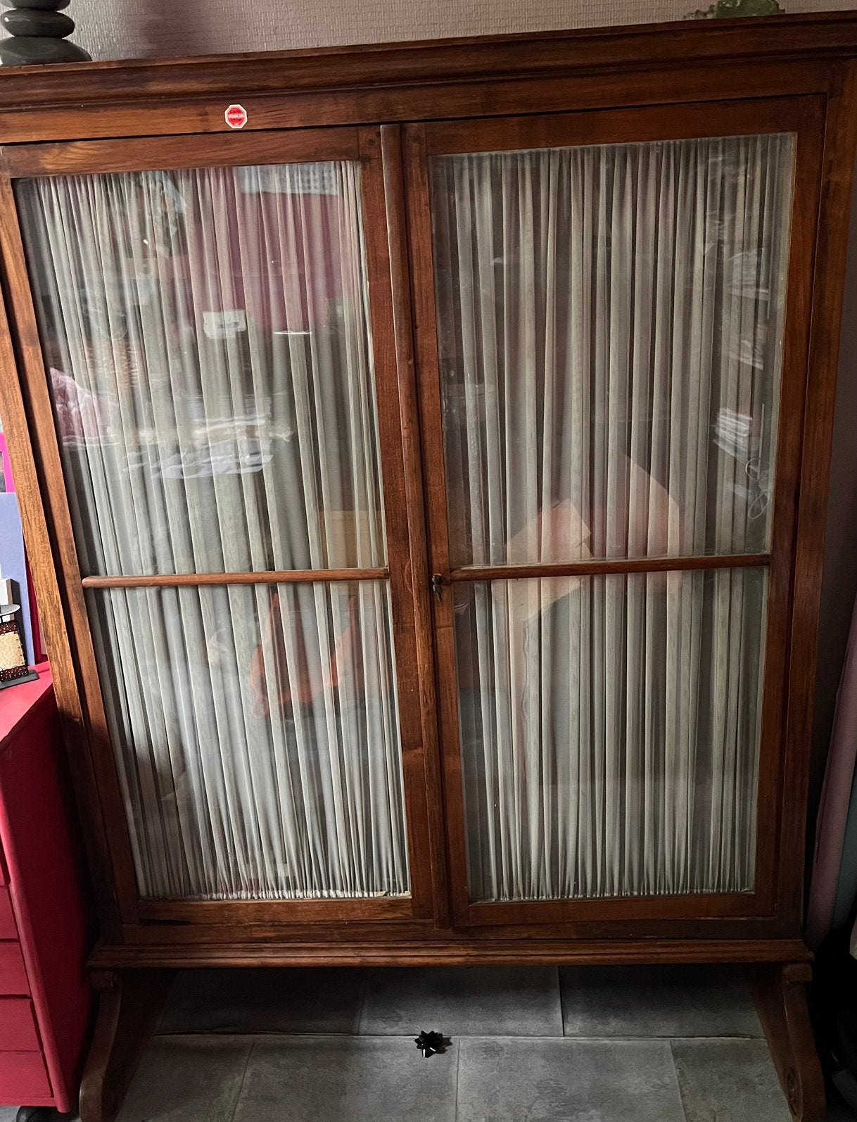 Très belle bibliothèque en merisier, Maison & Meubles, Armoires | Vitrines, Enlèvement