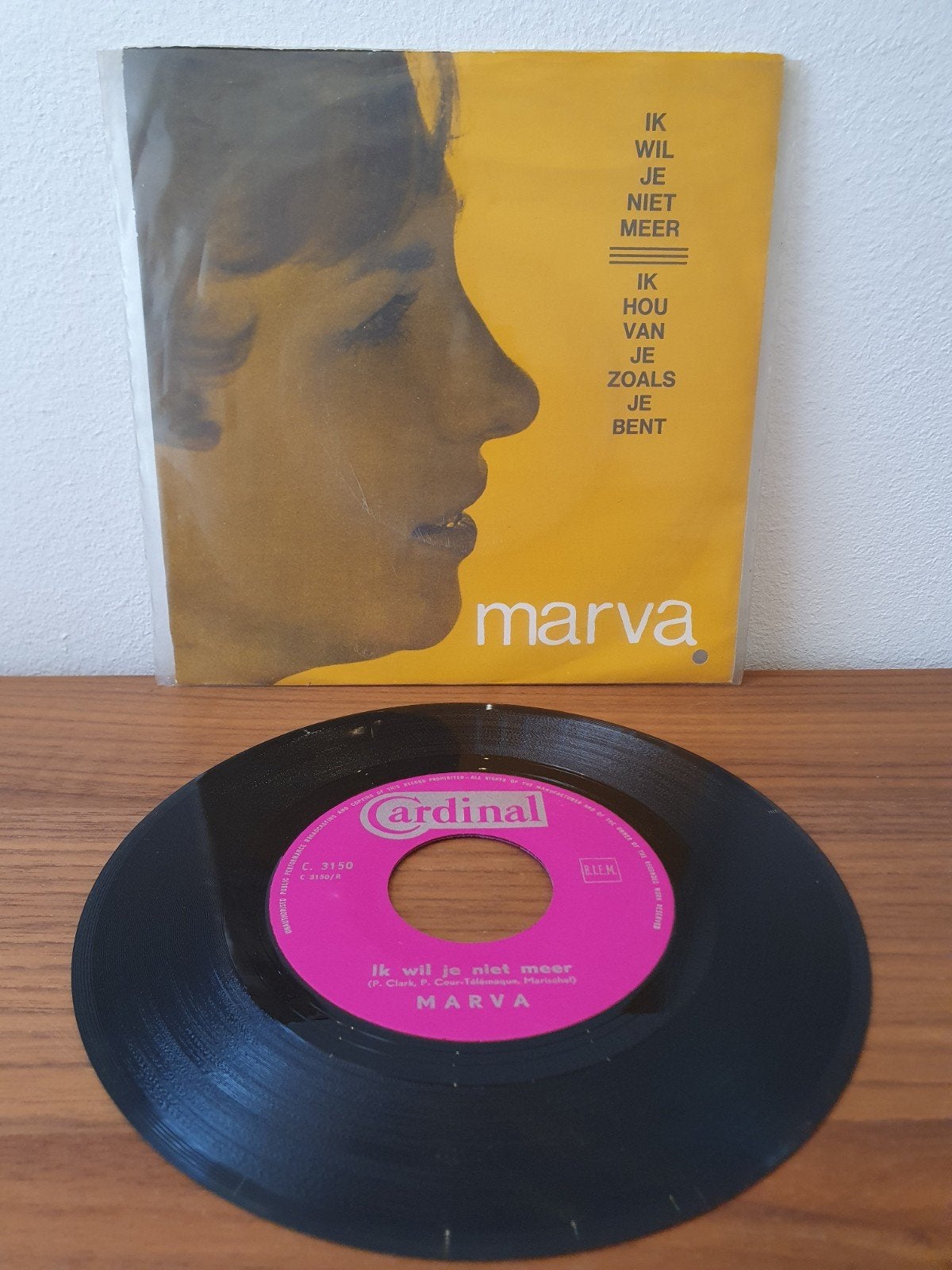 Marva – Ik Wil Je Niet Meer / Ik Hou Van Je Zoals Je Bent, Enlèvement ou Envoi