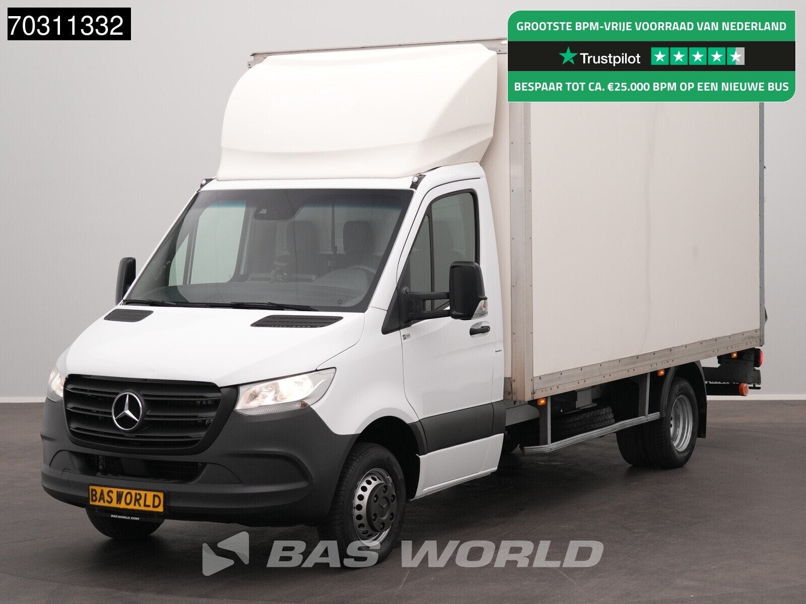 Mercedes Sprinter 515 CDI Automaat Laadklep Dubbellucht Bakw, Autos, Camionnettes & Utilitaires, Achat, Entreprise, Mercedes-Benz
