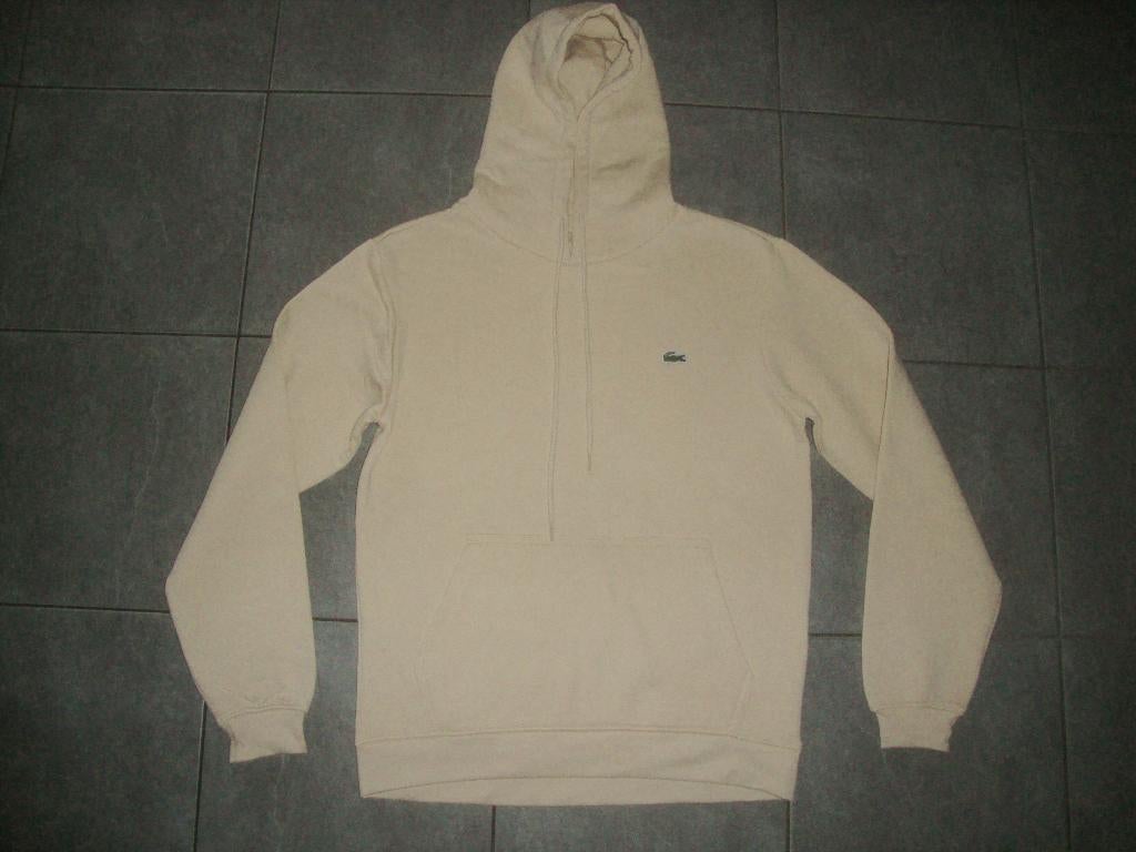 Lacoste hoodie beige maat medium nieuw, Kleding | Heren, Verzenden, Nieuw, Overige maten, Lacoste
