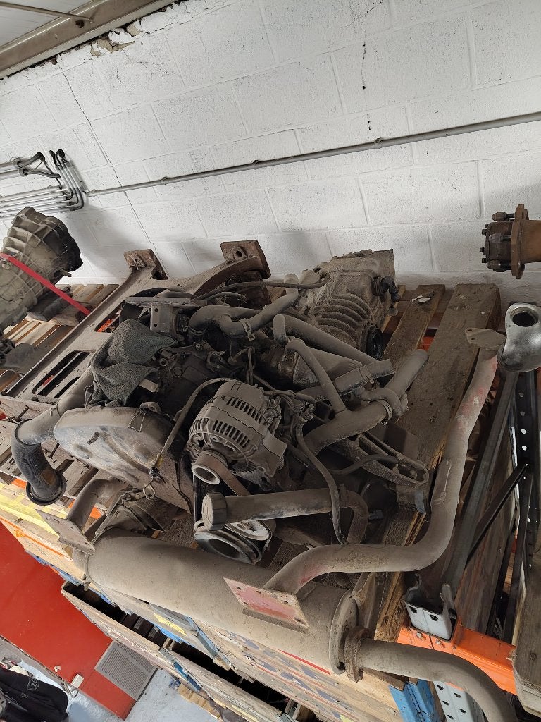 VW T3 motor en versnellingsbak 5vit, Enlèvement, Utilisé, Volkswagen