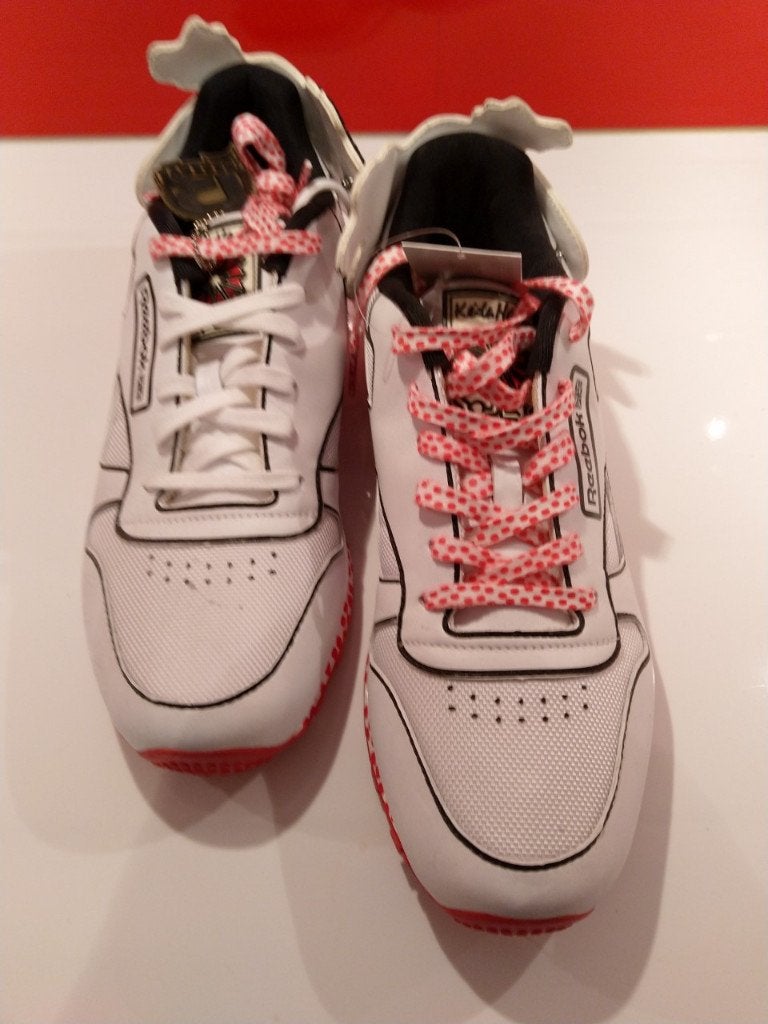 Keith Haring X Reebok sneakers wit/rood maat 42 EU, Wit, Nieuw, Ophalen of Verzenden, Reebok