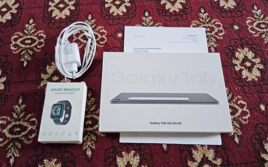 Samsung Galaxy Tab S10 Lite 5G, presque neuf, certificat de, Informatique & Logiciels, Android Tablettes, Enlèvement