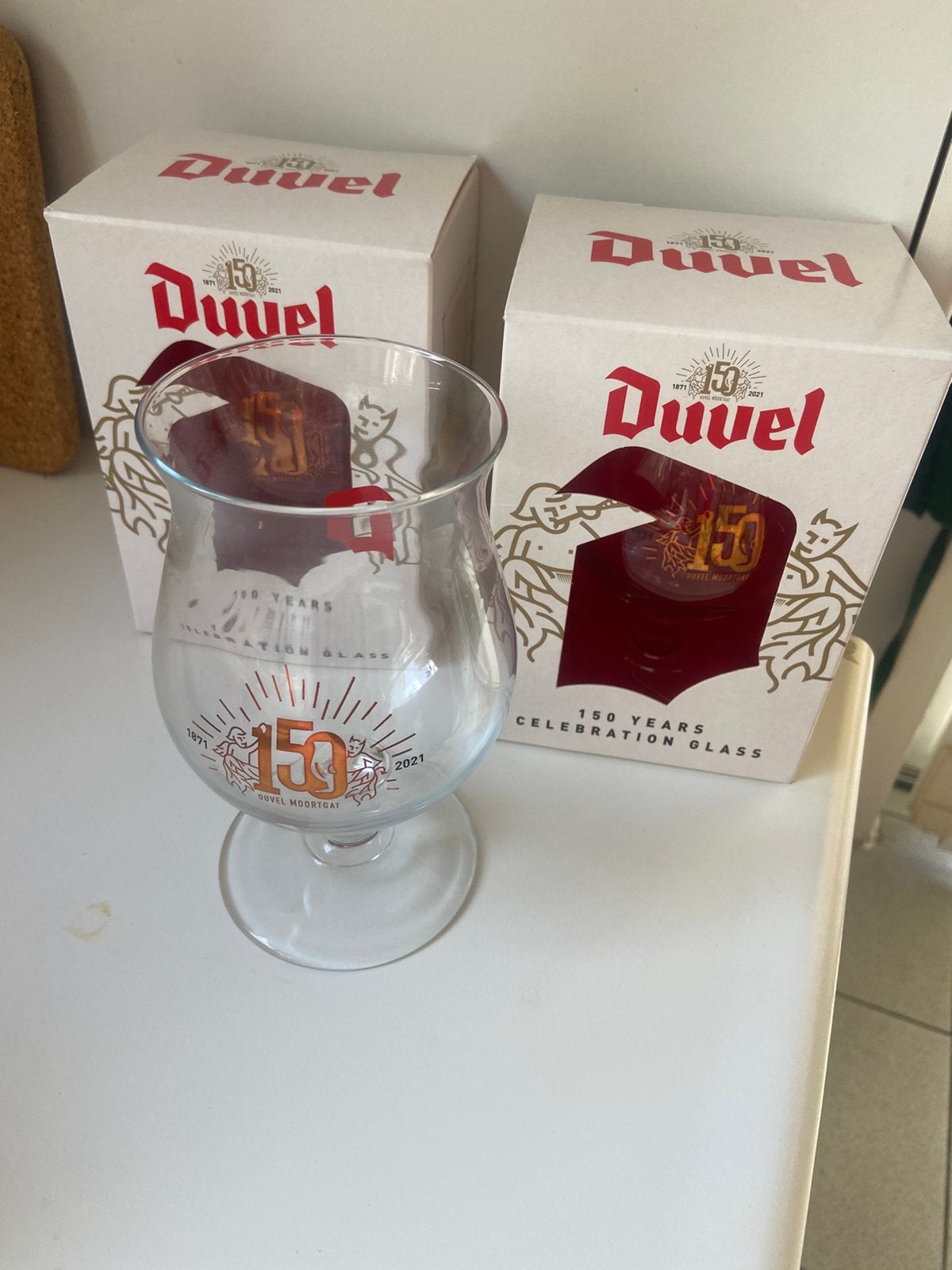 Duvel 150 jaar bestaan, Verzamelen, Ophalen of Verzenden, Zo goed als nieuw, Duvel