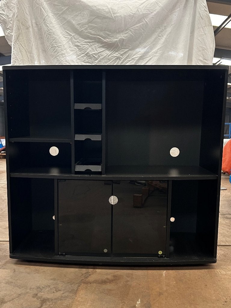 Meuble TV noir - IKEA, 25 à 50 cm, Autres essences de bois, 100 à 150 cm, Enlèvement