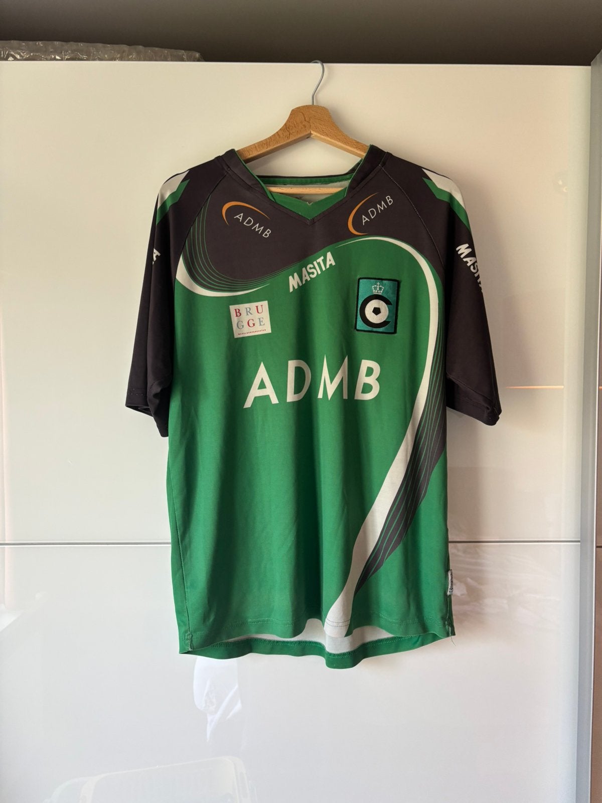 Voetbalshirt Cercle Brugge, Maat M, Ophalen of Verzenden, Zo goed als nieuw