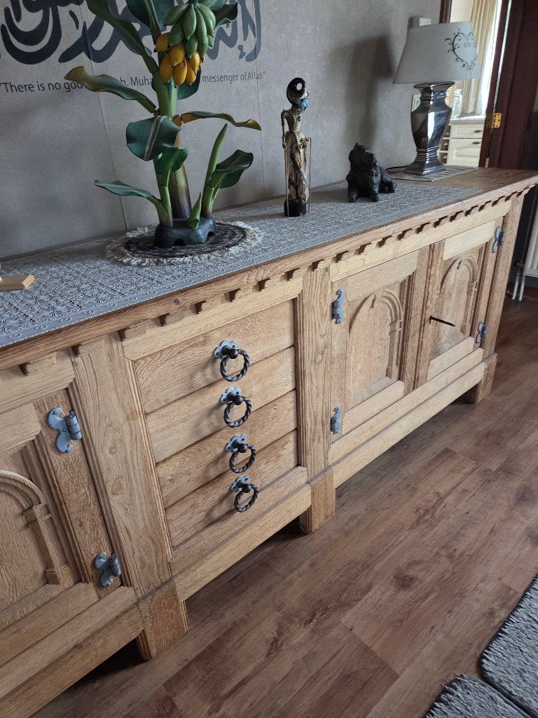 mooie grote antieke dressoir . en klein hoge gang kast, Antiek en Kunst, Ophalen