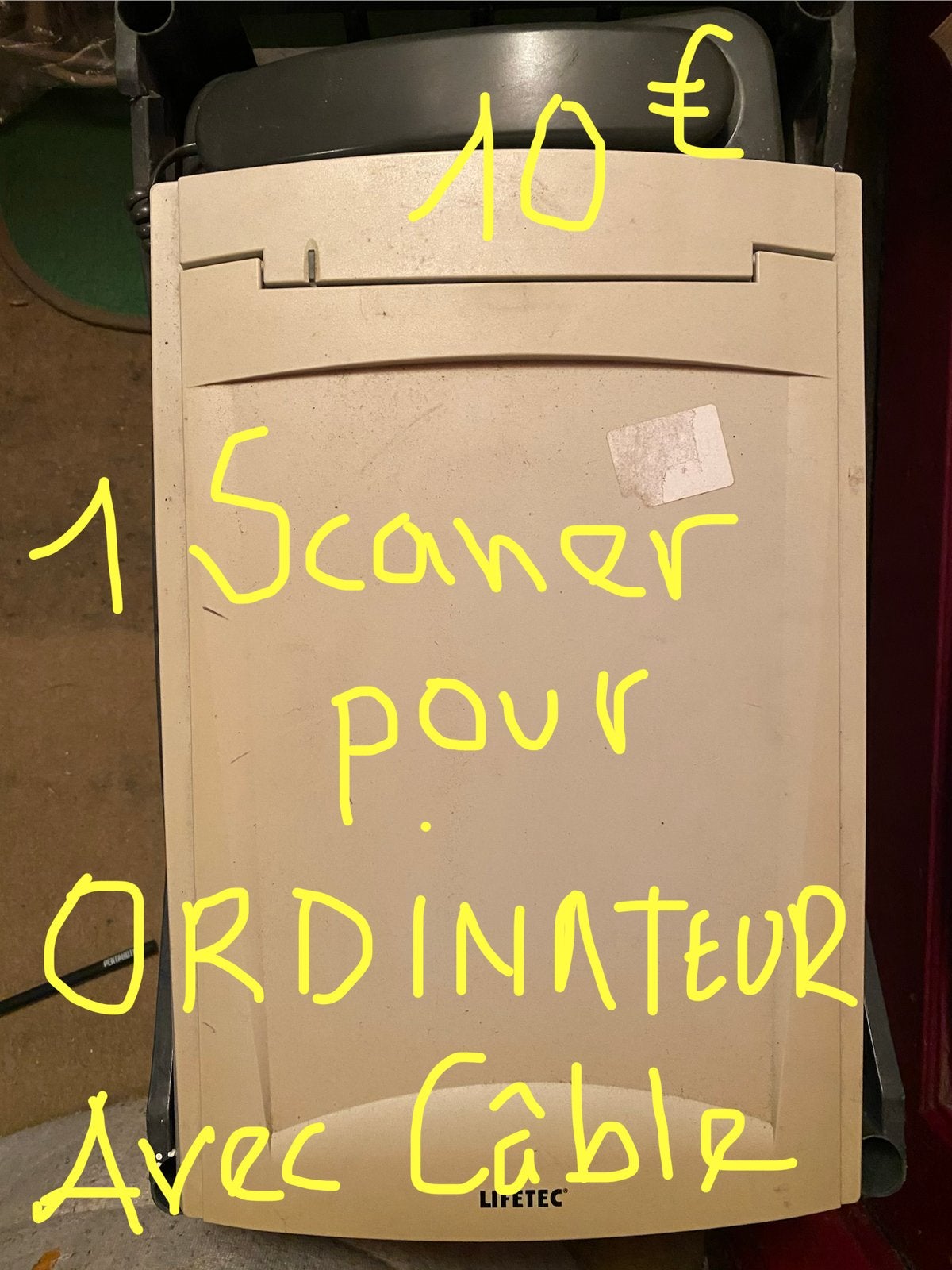 Draagbare scanner voor PC met aansluitkabel, px: 10€, Ophalen of Verzenden, Gebruikt, Mobiele scanner