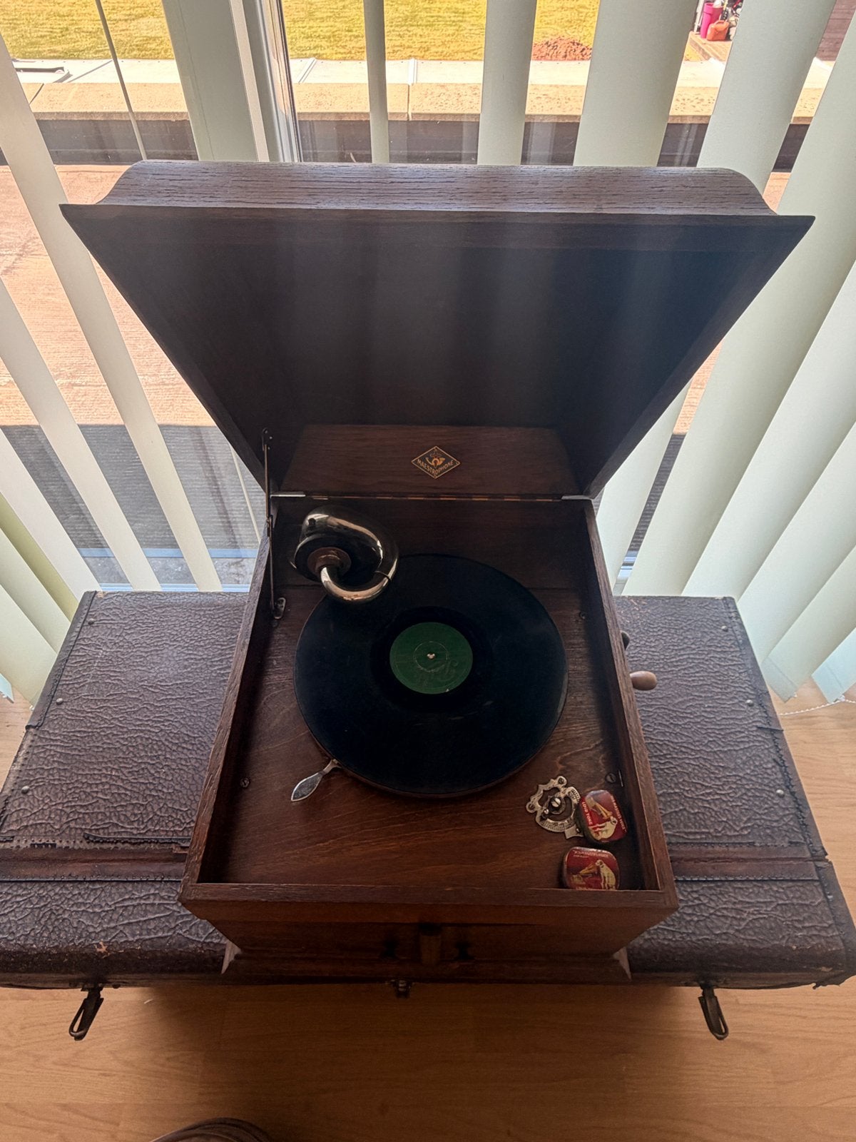 Gramophone, Musique & Instruments, Musiques & Instruments Autre, Utilisé, Enlèvement