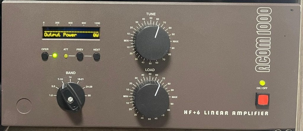 Acom 1000 HF Amplifier, Télécoms, Enlèvement ou Envoi, Utilisé, Émetteur et Récepteur