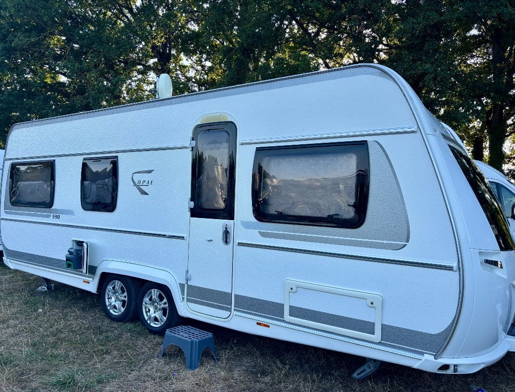 FENDT OPAL 590, Caravanes & Camping, Caravanes, Particulier, jusqu'à 5, Fendt, Grand lit, Lit relevable, Lit dans la longueur
