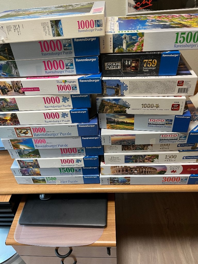 Puzzels (22 stuks), Ophalen, Zo goed als nieuw, Legpuzzel