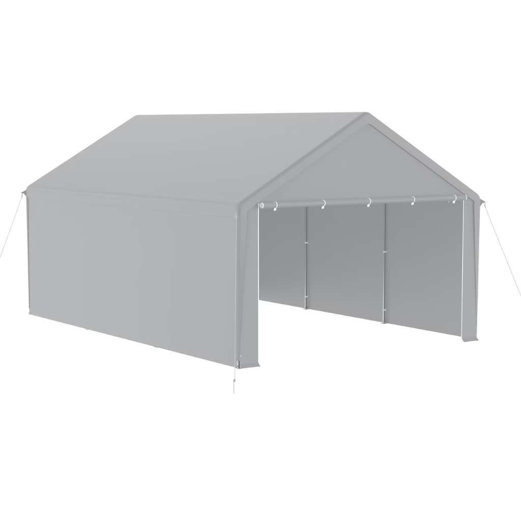 Tente de stockage / abri voiture, Jardin & Terrasse, Abris de jardin, 200 à 400 cm, Comme neuf, Enlèvement, 500 cm ou plus