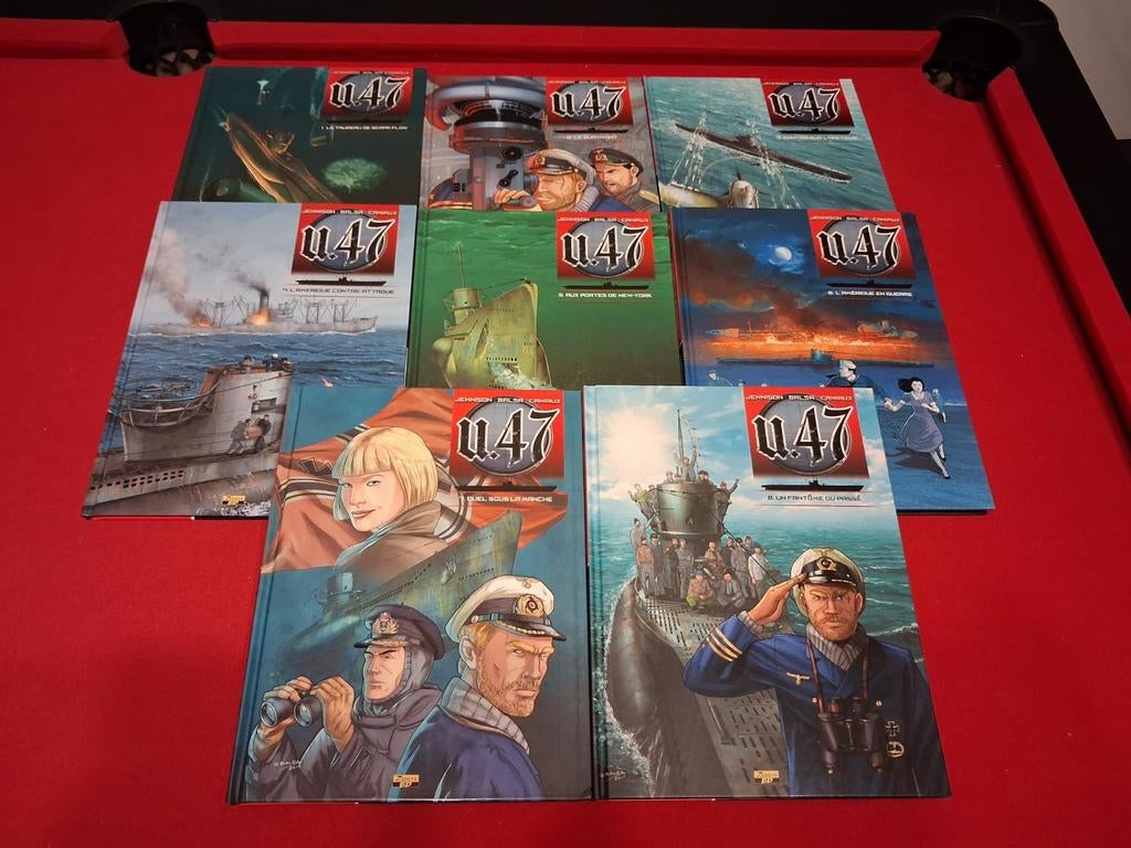 Lot de 8 bd "U47", Livres, BD, Enlèvement