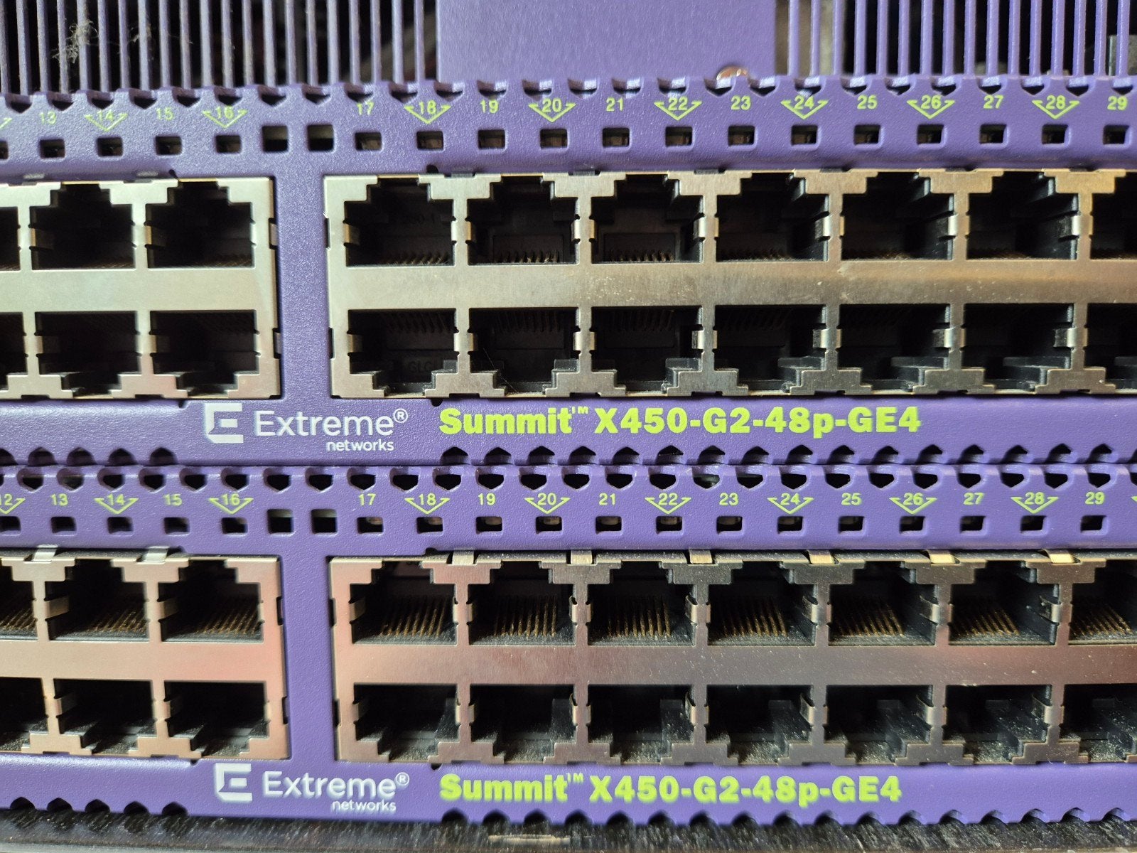 48 poort switch Extreme networks Summit  X450-G2-48P-10GE4, Computers en Software, Netwerk switches, Ophalen